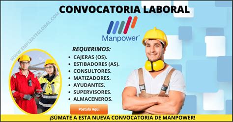 manpower ofertas de trabajo.